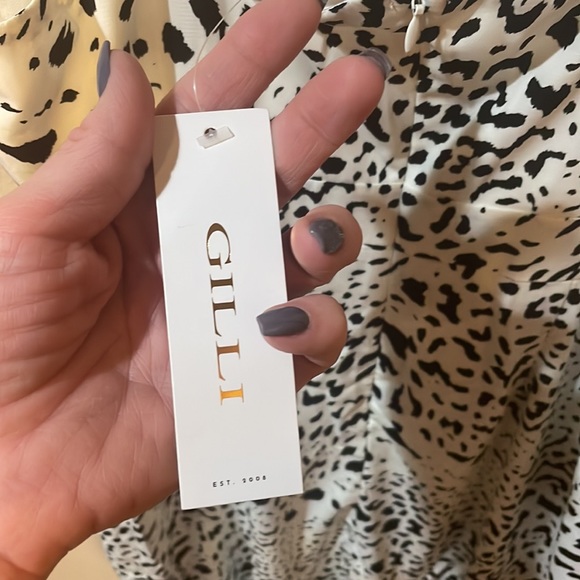 NWT Snow Leopard Print Dress - Picture 3 of 4